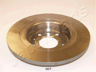 Japanparts DP-007 Rear brake disc, non-ventilated DP007