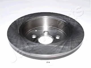 Japanparts DP-214 Rear brake disc, non-ventilated DP214