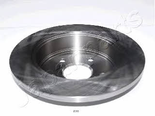 Japanparts DP-230 Rear brake disc, non-ventilated DP230