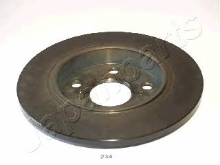 Japanparts DP-234 Rear brake disc, non-ventilated DP234