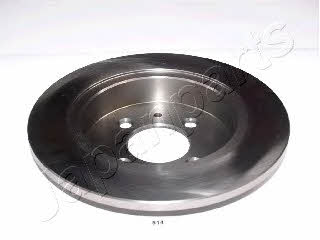 Japanparts DP-514 Rear brake disc, non-ventilated DP514