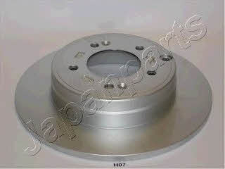 Japanparts DP-H07 Rear brake disc, non-ventilated DPH07