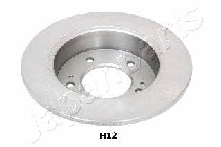 Japanparts DP-H12 Rear brake disc, non-ventilated DPH12
