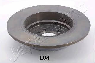 Japanparts DP-L04 Rear brake disc, non-ventilated DPL04