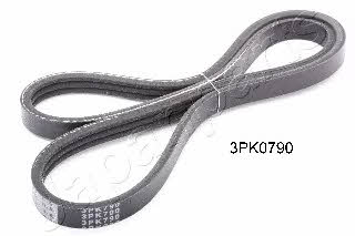 Japanparts DV-3PK0790 V-ribbed belt 3PK790 DV3PK0790