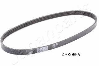 Japanparts DV-4PK0695 V-ribbed belt 4PK695 DV4PK0695