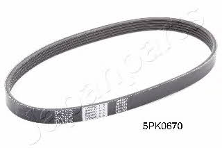 Japanparts DV-5PK0670 V-ribbed belt 5PK670 DV5PK0670