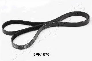 Japanparts DV-5PK1670 V-ribbed belt 5PK1670 DV5PK1670