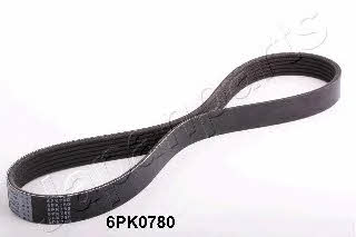 Japanparts DV-6PK0780 V-ribbed belt 6PK780 DV6PK0780