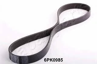 Japanparts DV-6PK0985 V-ribbed belt 6PK985 DV6PK0985