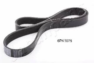 Japanparts DV-6PK1075 V-ribbed belt 6PK1075 DV6PK1075
