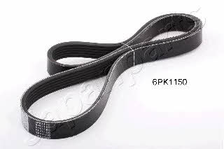 Japanparts DV-6PK1150 V-ribbed belt 6PK1150 DV6PK1150