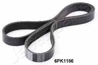 Japanparts DV-6PK1180 V-ribbed belt 6PK1180 DV6PK1180