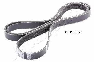 Japanparts DV-6PK2260 V-ribbed belt 6PK2260 DV6PK2260