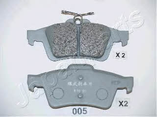 Japanparts PP-005AF Brake Pad Set, disc brake PP005AF