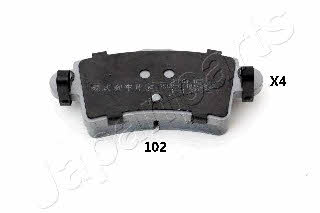 Japanparts PP-102AF Brake Pad Set, disc brake PP102AF