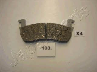 Japanparts PA-103AF Brake Pad Set, disc brake PA103AF