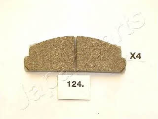 Japanparts PA-124AF Brake Pad Set, disc brake PA124AF