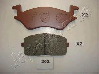 Japanparts PA-202AF Brake Pad Set, disc brake PA202AF