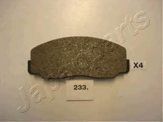 Japanparts PA-233AF Brake Pad Set, disc brake PA233AF