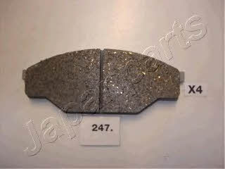 Japanparts PA-247AF Brake Pad Set, disc brake PA247AF