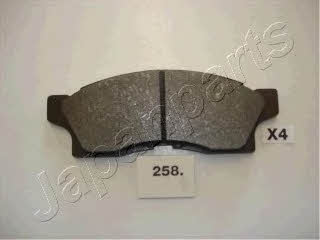 Japanparts PA-258AF Brake Pad Set, disc brake PA258AF