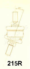 Front anti roll bar link, right Japanparts SI-215R