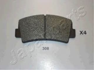 Japanparts PA-308AF Brake Pad Set, disc brake PA308AF