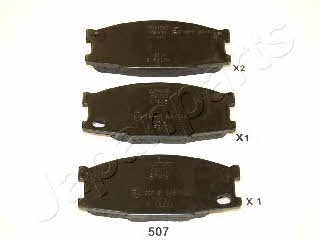 Japanparts PA-507AF Brake Pad Set, disc brake PA507AF