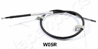 Parking brake cable, right Japanparts BC-W05R