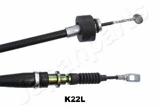 Japanparts BC-K22L Handbrake cable BCK22L BCK22L Japanparts Handbrake cable