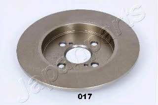 Japanparts DP-017 Rear brake disc, non-ventilated DP017