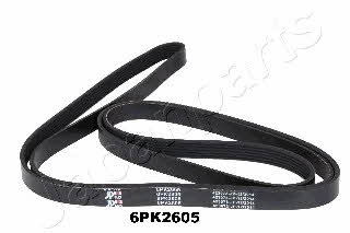 Japanparts DV-6PK2605 V-ribbed belt 6PK2605 DV6PK2605