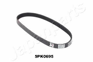 Japanparts DV-5PK0695 V-ribbed belt 5PK695 DV5PK0695
