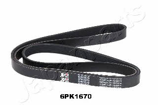 Japanparts DV-6PK1670 V-ribbed belt 6PK1670 DV6PK1670
