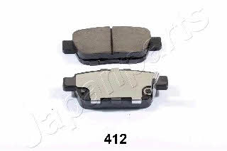 Japanparts PP-412AF Brake Pad Set, disc brake PP412AF