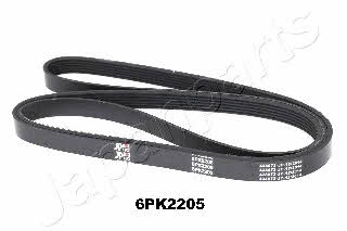 Japanparts DV-6PK2205 V-ribbed belt 6PK2205 DV6PK2205