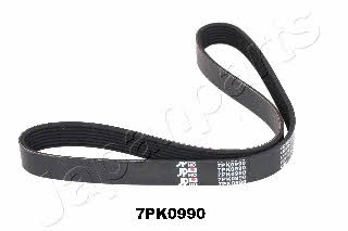 Japanparts DV-7PK0990 V-ribbed belt 7PK990 DV7PK0990