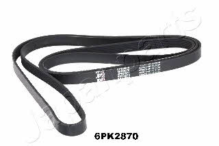Japanparts DV-6PK2870 V-ribbed belt 6PK2870 DV6PK2870