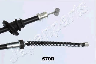 Emergency brake cable Mitsubishi: BC570R Japanparts Handbrake cable
