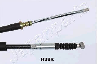 Brake spare parts Hyundai Trajet: BCH36R Japanparts Parking brake cable, right