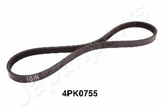 Japanparts DV-4PK0755 V-ribbed belt 4PK755 DV4PK0755