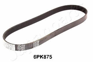 Japanparts DV-6PK0875 V-ribbed belt 6PK875 DV6PK0875