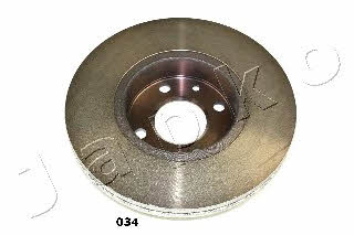 Japko 60034 Front brake disc ventilated 60034