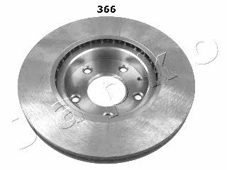Japko 60366 Front brake disc ventilated 60366
