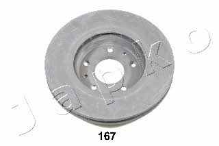 Japko 60167 Front brake disc ventilated 60167
