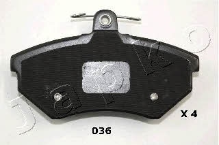 Japko 50036 Brake Pad Set, disc brake 50036