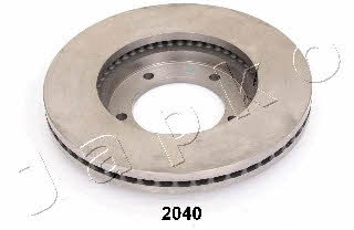 Japko 602040 Front brake disc ventilated 602040