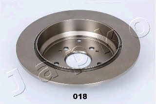 Japko 61018 Rear brake disc, non-ventilated 61018