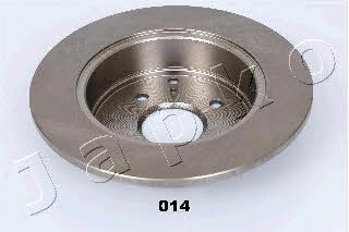 Japko 61014 Rear brake disc, non-ventilated 61014